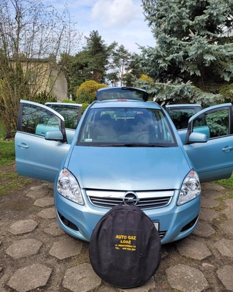 Opel Zafira cena 20500 przebieg: 161000, rok produkcji 2010 z Łódź małe 254